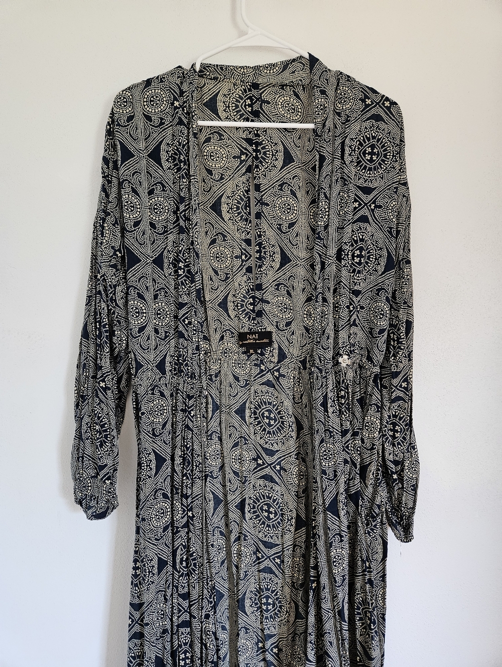 Nat By Natalie Martin Wrap Kimono Maxi Dress - Picture 7 of 9